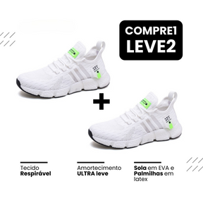 New Tênis Run®️ - Respirável e Ultra Resistente (COMPRE 1 LEVE 2)