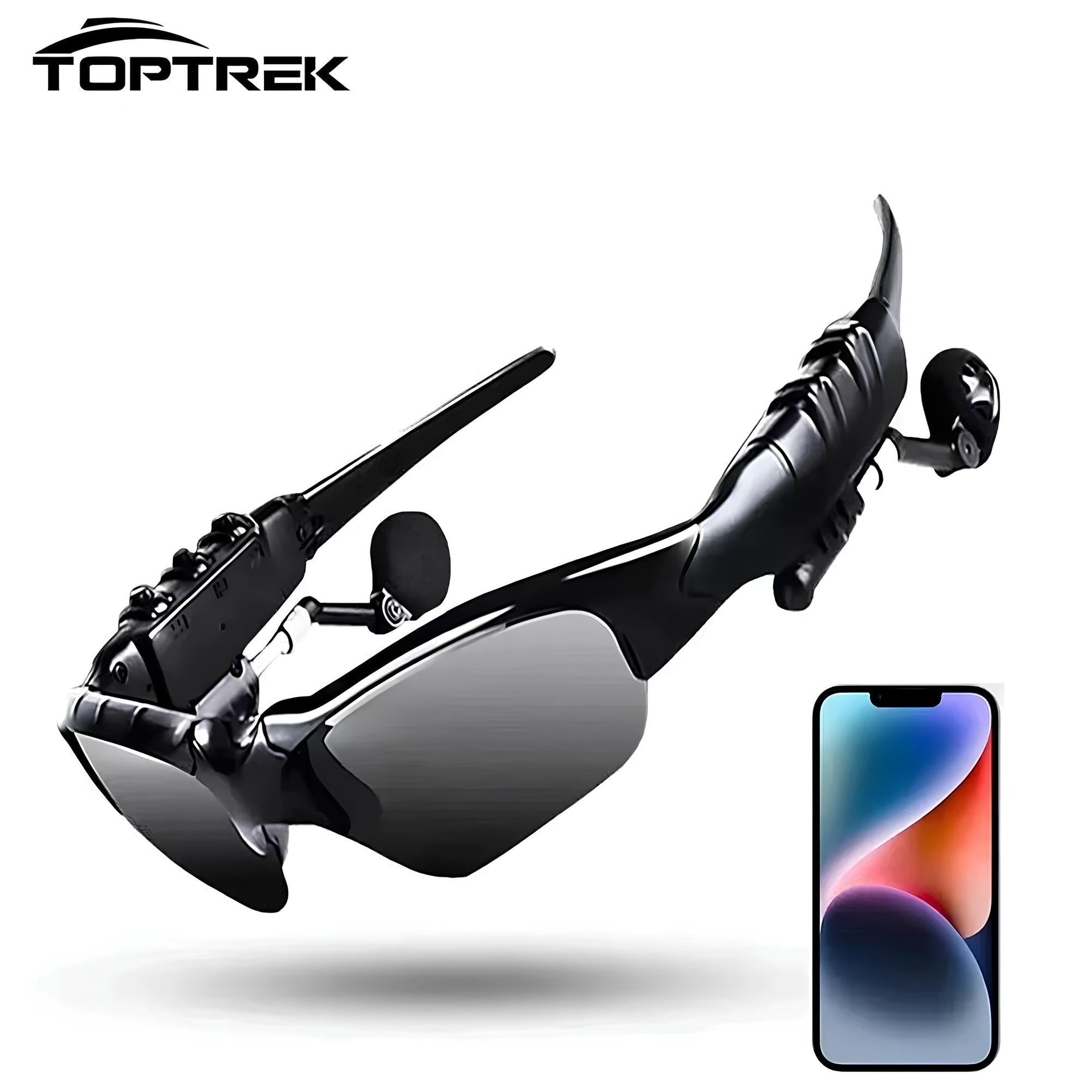 Óculos Polarizado Bluetooth  | 2 Em 1 Com Som Estéreo