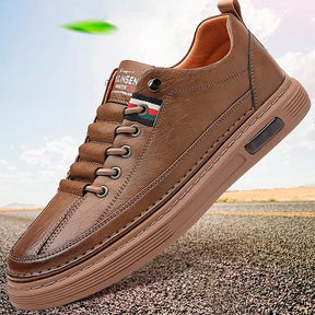 LEVE 2 PAGUE 1 - Tênis Ortopédico Italiano de Couro Legitimo