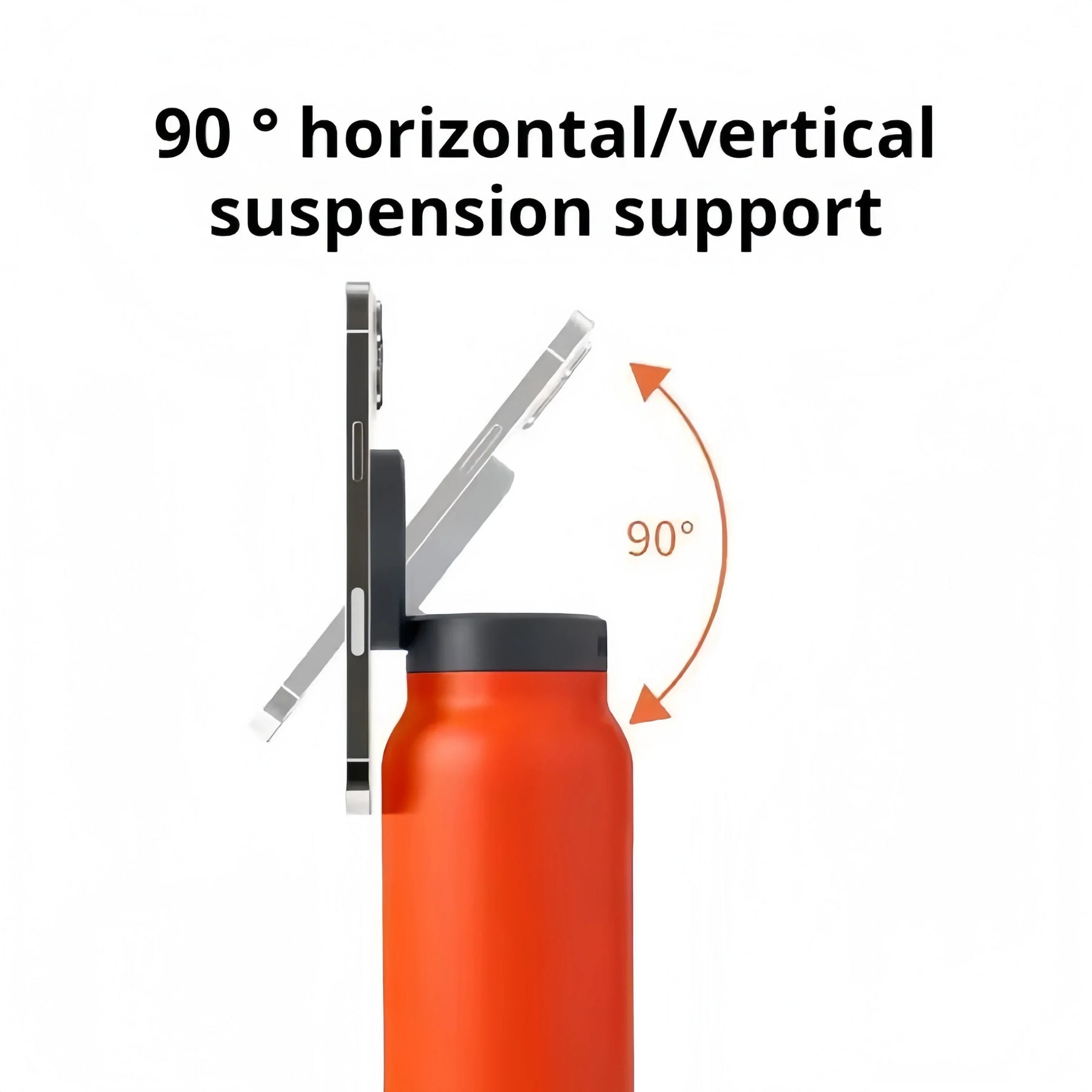 Garrafa Esportiva Com Suporte Magnético
