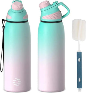 Garrafa Térmica De Água 1000ml Com Tampa Magnética