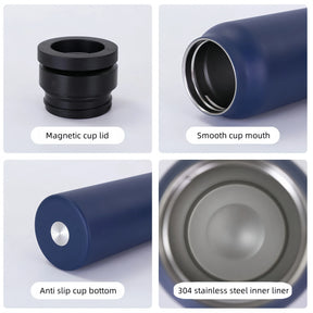 Garrafa Esportiva Com Suporte Magnético