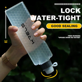 Garrafa De Água Esportiva Curvada