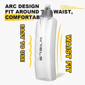 Garrafa De Água Esportiva Curvada