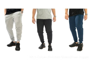 Kit 3 Calças Moletom Masculinas Jogger